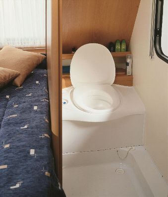 Inbouwsituatie C-400 toilet